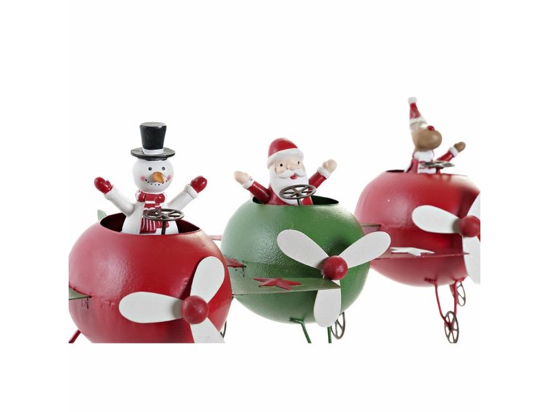 Коледна Украса DKD Home Decor Метал Царица (19 x 14 x 13 cm) (3 pcs) Коледна Украса DKD Home Decor Метал Царица (19 x 14 x 13 cm) (3 pcs)