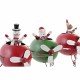 Коледна Украса DKD Home Decor Метал Царица (19 x 14 x 13 cm) (3 pcs) Коледна Украса DKD Home Decor Метал Царица (19 x 14 x 13 cm) (3 pcs)