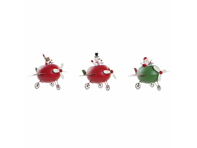 Коледна Украса DKD Home Decor Метал Царица (19 x 14 x 13 cm) (3 pcs) Коледна Украса DKD Home Decor Метал Царица (19 x 14 x 13 cm) (3 pcs)