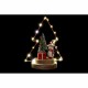 Коледна Украса DKD Home Decor Дърво Метал Дървен (17 x 11 x 21 cm) (3 pcs)