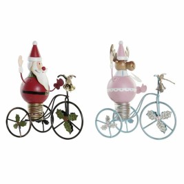 Коледна Украса DKD Home Decor Метал (2 pcs) (15 x 9 x 19 cm)