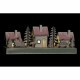 Коледна Украса DKD Home Decor Дървен Къща (2 pcs) (30 x 6 x 12 cm)