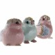 Коледна Украса DKD Home Decor полиестер Foam (3 pcs) (15 x 10 x 11 cm)