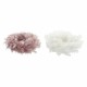 Коледен венец DKD Home Decor Пяна Перо (40 x 40 x 6 cm) (2 pcs)