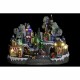 Коледна Украса DKD Home Decor Град LED Светлина Смола PVC (47 x 36 x 34 cm)