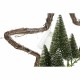 Коледна Украса DKD Home Decor Pатан (2 pcs) (43 x 10 x 43 cm)