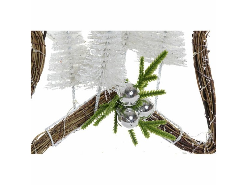 Коледна Украса DKD Home Decor Pатан (2 pcs) (43 x 10 x 43 cm)