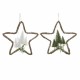 Коледна Украса DKD Home Decor Pатан (2 pcs) (43 x 10 x 43 cm)