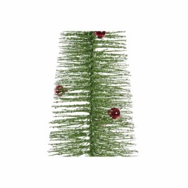Коледно дърво DKD Home Decor Червен Зелен Пластмаса 22 x 22 x 120 cm