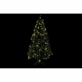 Коледно дърво DKD Home Decor Зелен PVC Пластмаса 150 x 150 x 210 cm