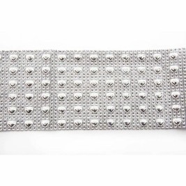Коледна гирлянда DKD Home Decor Златен Сребрист PVC 150 x 12 x 0,1 cm