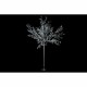 Коледно дърво DKD Home Decor Бял Сребрист Метал Пластмаса 120 x 120 x 220 cm