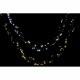 Лента за светлини DKD Home Decor Жълт Бял LED (2 броя) Лента за светлини DKD Home Decor Жълт Бял LED (2 броя)