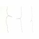 LED Светлинна Завеса DKD Home Decor Син 100 x 1 x 100 cm