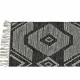 Килим DKD Home Decor Бял Черен Памук (160 x 230 x 1 cm)