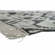 Килим DKD Home Decor Бял Черен Памук (160 x 230 x 1 cm)