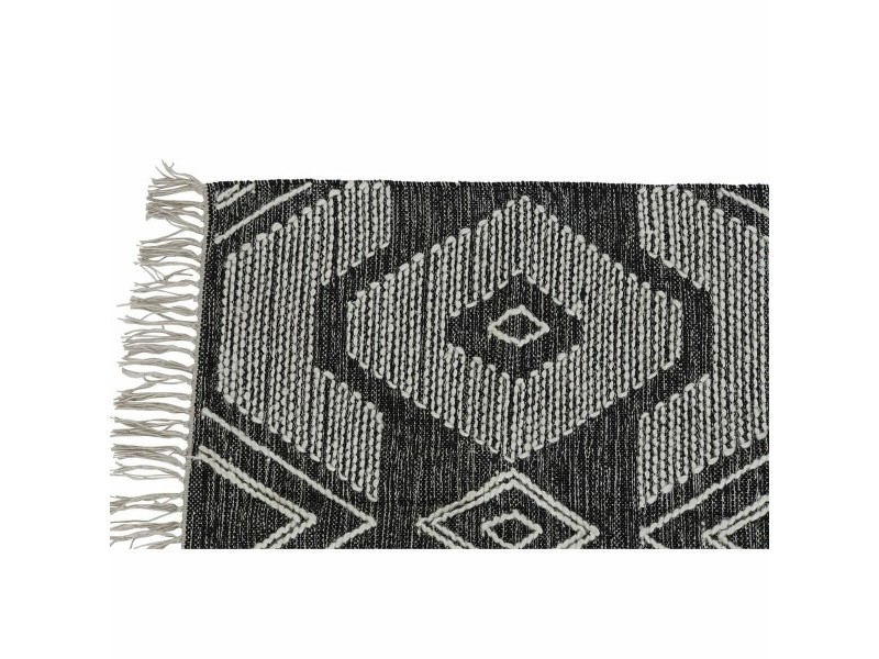 Килим DKD Home Decor Бял Черен Памук (200 x 290 x 1 cm) Килим DKD Home Decor Бял Черен Памук (200 x 290 x 1 cm)