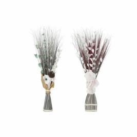 Букет DKD Home Decor Lilled Кокосови влакна (2 pcs) (35 x 20 x 100 cm)