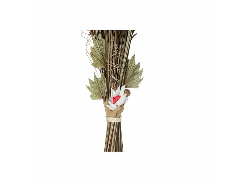 Букет DKD Home Decor 8424001847471 Lilled Естествен Червен Кафяв Сухо цвете (40 x 40 x 150 cm) (2 броя)