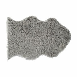 Килим DKD Home Decor Сив С коса 60 x 90 x 2 cm