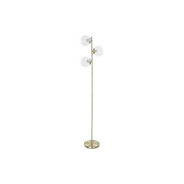 Лампион DKD Home Decor 35 x 25 x 167 cm Кристал Златен Метал Прозрачен 220 V 50 W