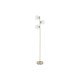 Лампион DKD Home Decor 35 x 25 x 167 cm Кристал Златен Метал Прозрачен 220 V 50 W