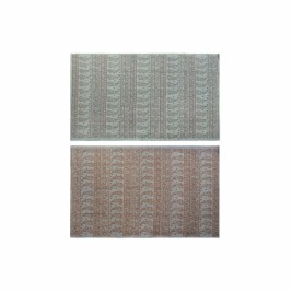 Килим DKD Home Decor 120 x 180 x 0,4 cm Син полиестер Зелен Арабин (2 броя)