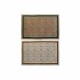 Килим DKD Home Decor 160 x 230 x 0,4 cm полиестер Бял Ikat Boho (2 броя)