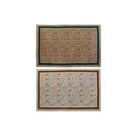 Килим DKD Home Decor 160 x 230 x 0,4 cm полиестер Бял Ikat Boho (2 броя)