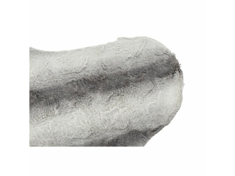 Килим DKD Home Decor 160 x 150 x 2 cm Сив полиестер Бял