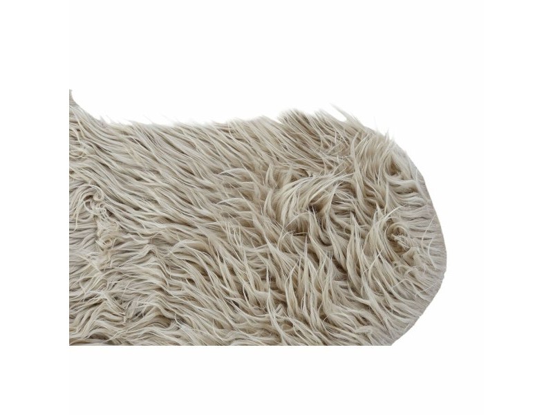 Килим DKD Home Decor Бежов (160 x 150 x 2 cm)