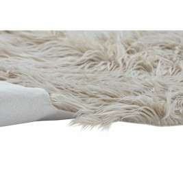 Килим DKD Home Decor Бежов (160 x 150 x 2 cm)
