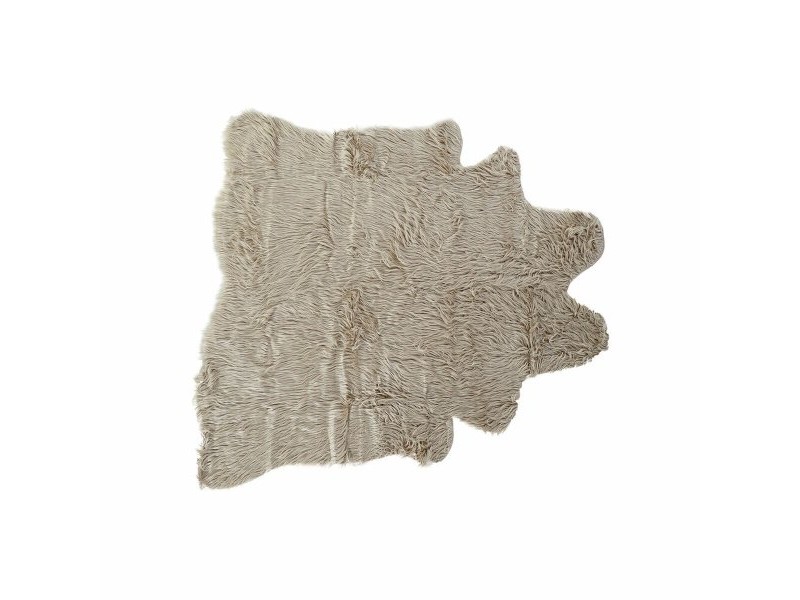 Килим DKD Home Decor Бежов (160 x 150 x 2 cm)