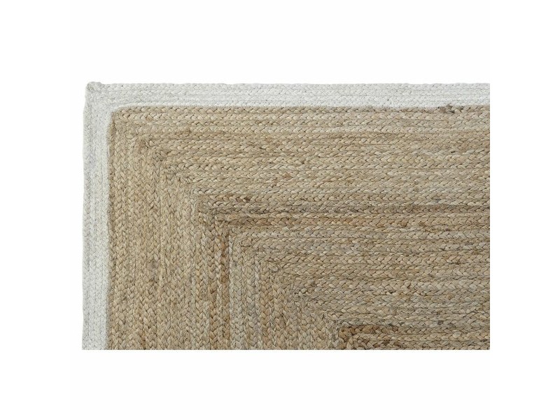Килим DKD Home Decor Бял Светло кафяв Scandi 160 x 230 x 1 cm