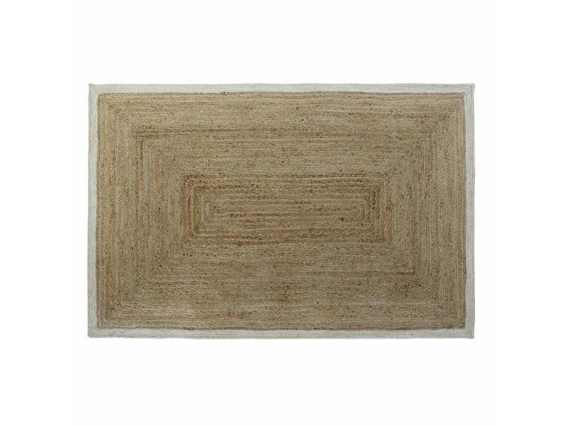 Килим DKD Home Decor Бял Светло кафяв Scandi 160 x 230 x 1 cm