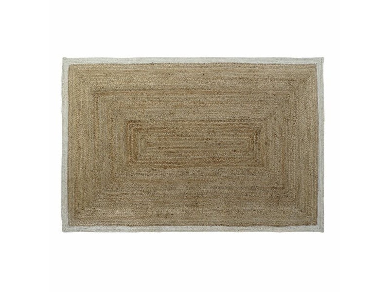 Килим DKD Home Decor Бял Светло кафяв Scandi 200 x 290 x 1 cm