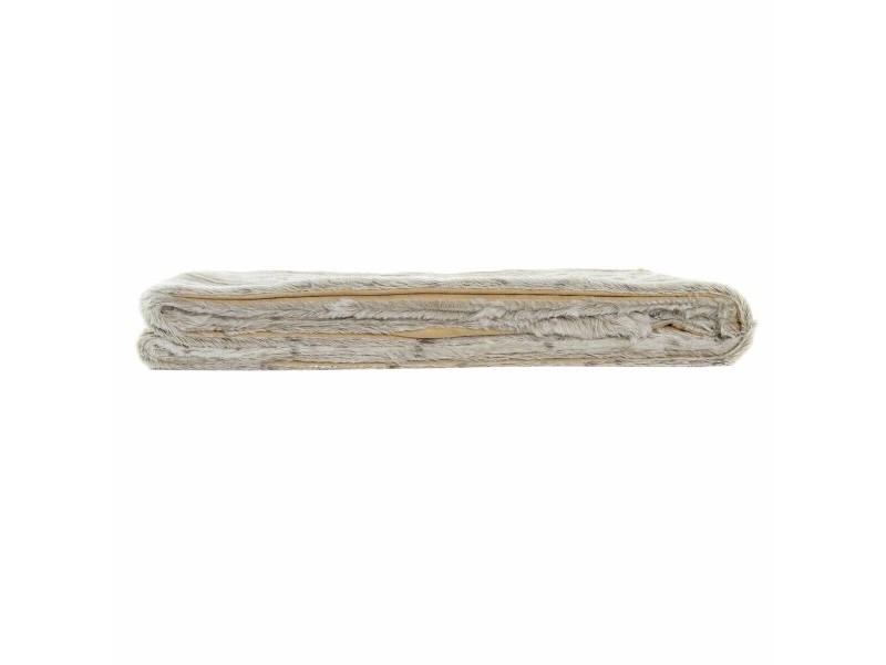 Одеяло DKD Home Decor Бял Бежов Планина Див 150 x 200 x 2 cm 130 x 170 x 2 cm