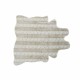 Килим DKD Home Decor 160 x 150 x 2 cm Бежов полиестер С коса