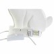 Настолна лампа DKD Home Decor 25 x 10 x 19 cm Порцелан Бял 220 V 25 W