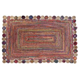 Килим DKD Home Decor Памук Многоцветен Юта (200 x 290 x 1 cm)