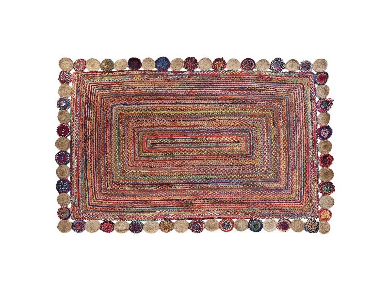 Килим DKD Home Decor Памук Многоцветен Юта (200 x 290 x 1 cm)