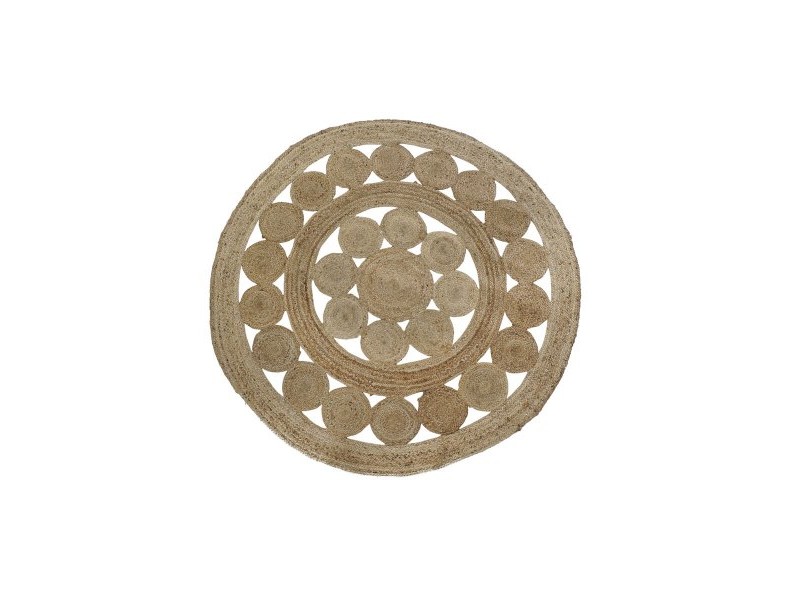 Килим DKD Home Decor Тропически Юта (200 x 200 x 200 cm)
