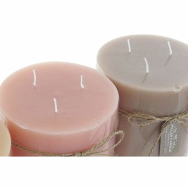 Свещ DKD Home Decor (3 pcs) (12 x 12 x 12 cm)