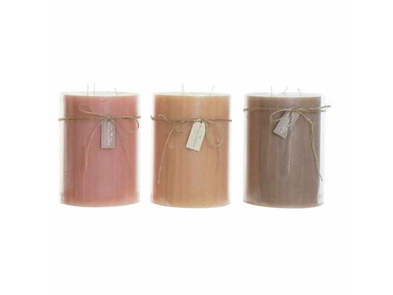 Ароматизирана Свещ DKD Home Decor (3) (3 Части)