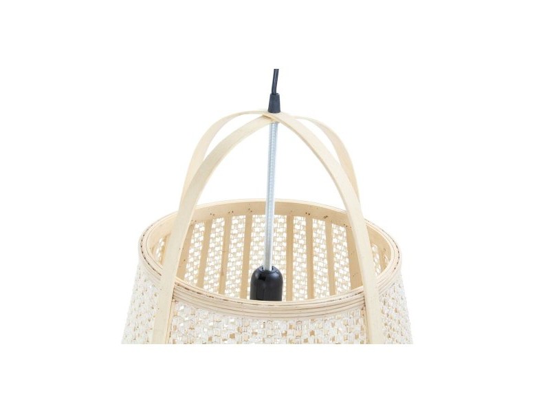 Полилей DKD Home Decor 47 x 47 x 64 cm Естествен Сметана 50 W