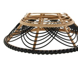 Полилей DKD Home Decor Pатан Двуцветен 50 W (41 x 41 x 21 cm)