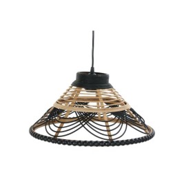 Полилей DKD Home Decor Pатан Двуцветен 50 W (41 x 41 x 21 cm)
