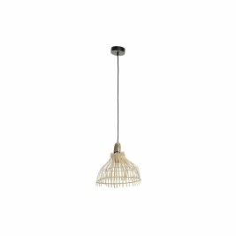 Полилей DKD Home Decor Кафяв Многоцветен Метал плетена ракита 50 W Град 220 V 30 x 30 x 29 cm
