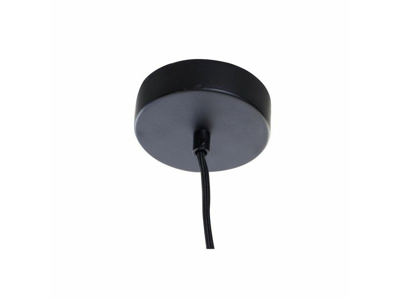 Полилей DKD Home Decor Кафяв Многоцветен Метал плетена ракита 50 W Град 220 V 30 x 30 x 29 cm