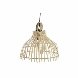 Полилей DKD Home Decor Кафяв Многоцветен Метал плетена ракита 50 W Град 220 V 30 x 30 x 29 cm